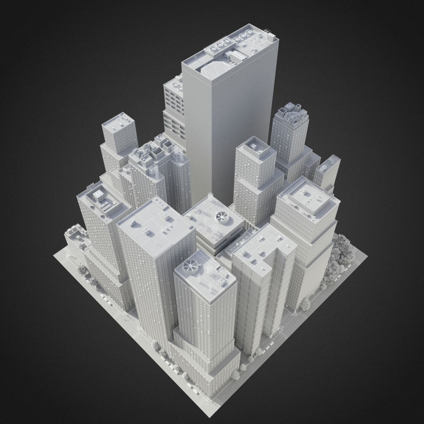 City District C7-C20 3D model_15