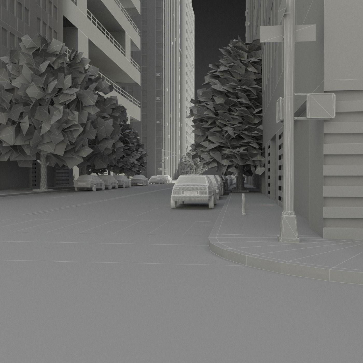 City District C7-C20 3D model_17