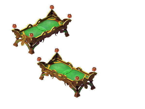 Game Model - Family Objects - Fairy Table 2 3D model_1