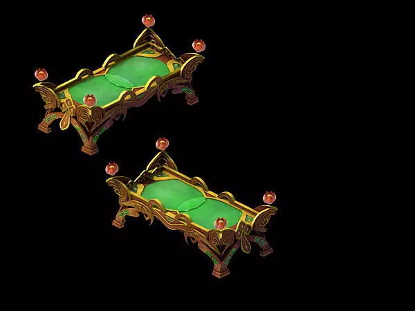 Game Model - Family Objects - Fairy Table 2 3D model_0