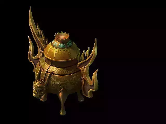 Game Model - Family Objects - Small Censer 02