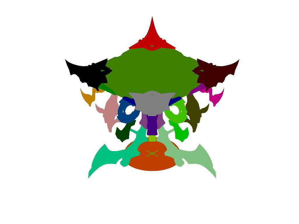 Game Model - Family Objects - Nether Jigsaw Table 3D model_5