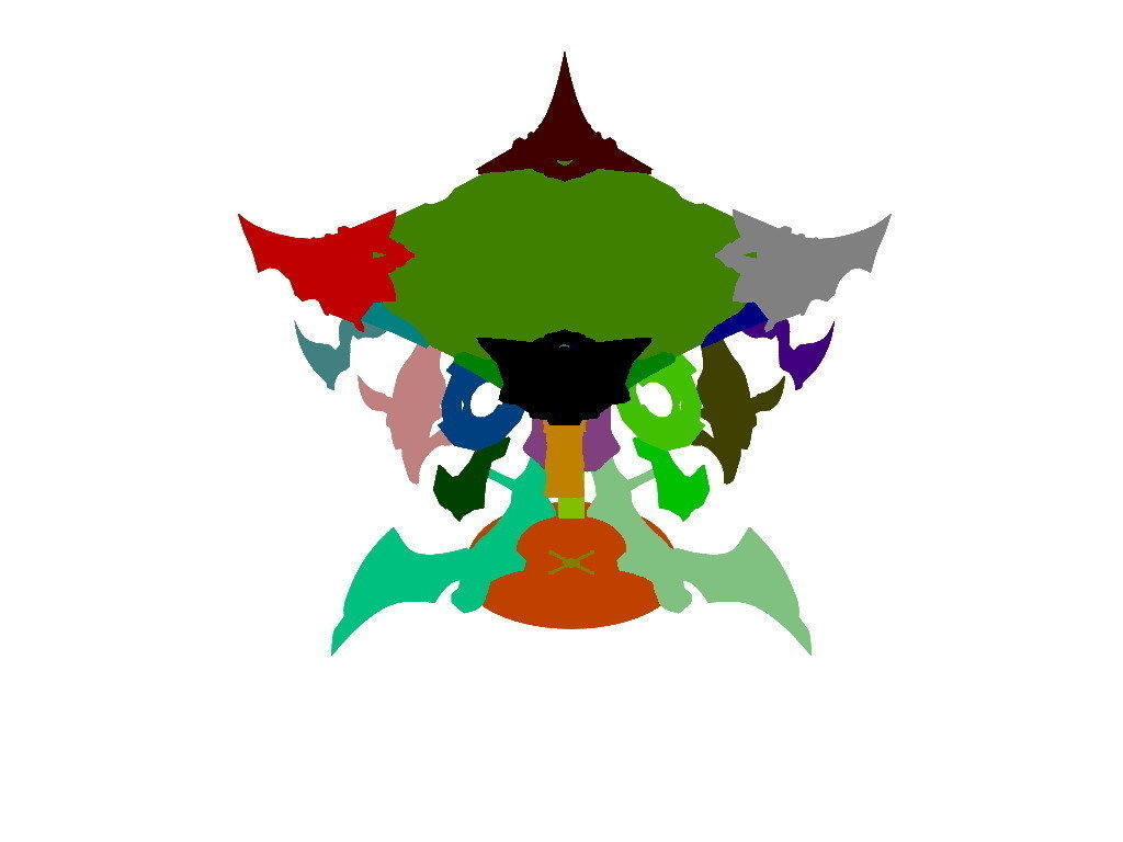 Game Model - Family Objects - Nether Jigsaw Table 3D model_4