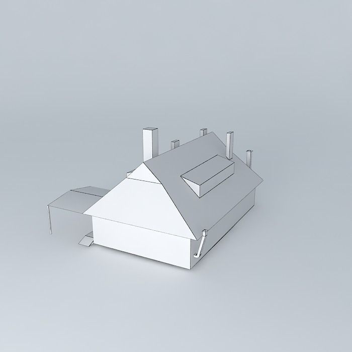 Bakery GS Peasant Self-Help Plzen Free 3D model_3