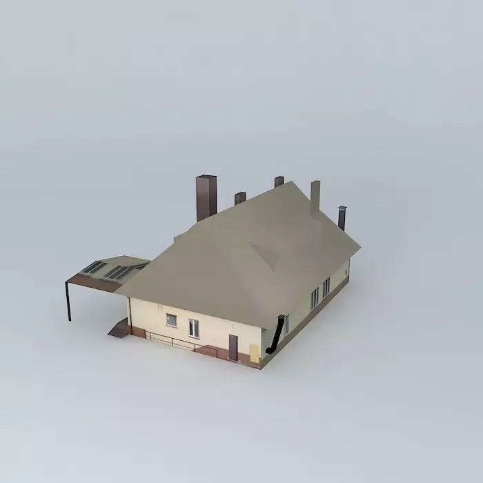 Bakery GS Peasant Self-Help Plzen Free 3D model_0