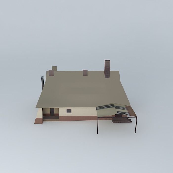 Bakery GS Peasant Self-Help Plzen Free 3D model_1