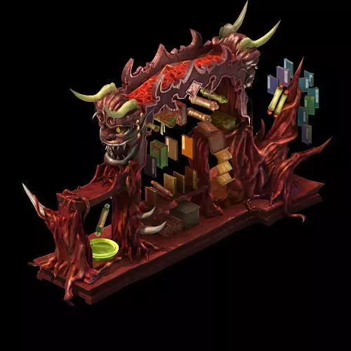 Game Model - Family Objects - Zijin Lighthouse Boo 3D model_0