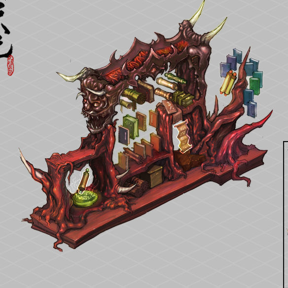 Game Model - Family Objects - Zijin Lighthouse Boo 3D model_3