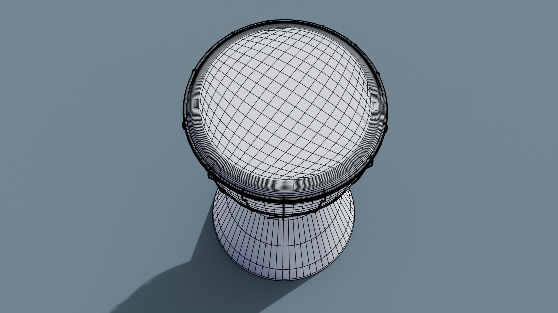 Djembe Free low-poly 3D model_4