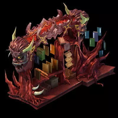 Game Model - Family Objects - Zijin Lighthouse Boo 3D model_0