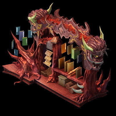 Game Model - Family Objects - Zijin Lighthouse Boo 3D model_1