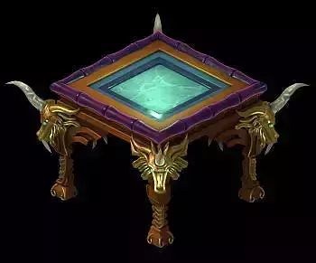 Game Model - Family Objects - Zizhu Table 01