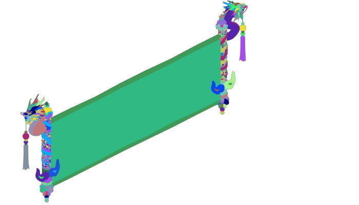 Game model - family objects - calligraphy and pain 3D model_3