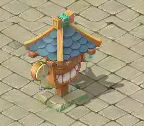 Cartoon version - rattle plate