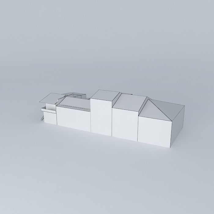 Market in Pilsen Free 3D model_3