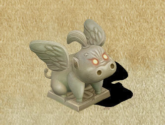 Cartoon version - Fog magic Obediently beast 3D model_2