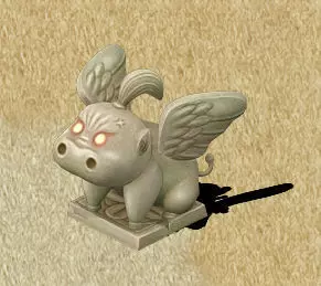 Cartoon version - Fog magic Obediently beast 3D model_0