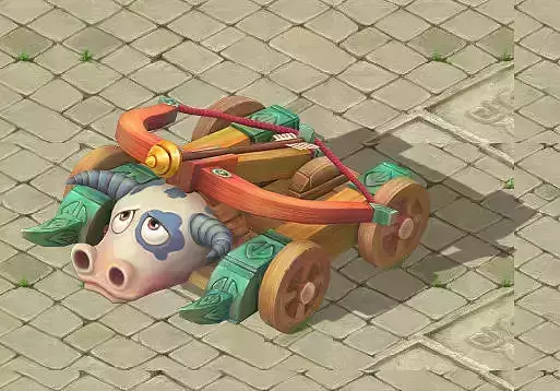 Cartoon version - Taurus crossbow car