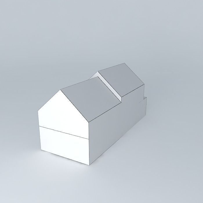 Hungary 3 building Free 3D model_3