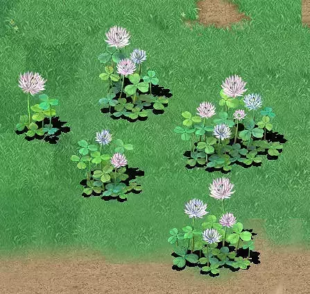 Cartoon version - clover