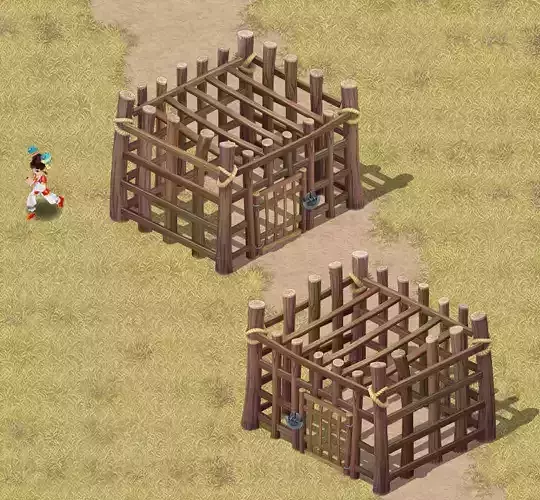 Cartoon version - death row - death field