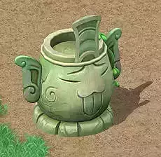 Cartoon version - Naughty statue