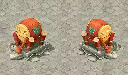 Cartoon version - Snare drums 3D model