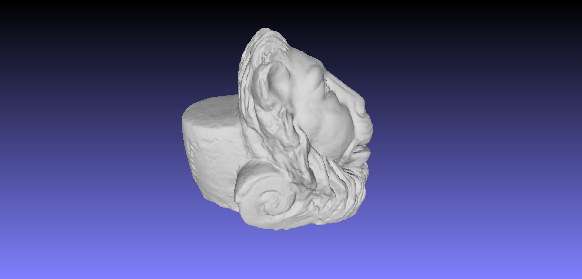 LION HEAD 3D model_16