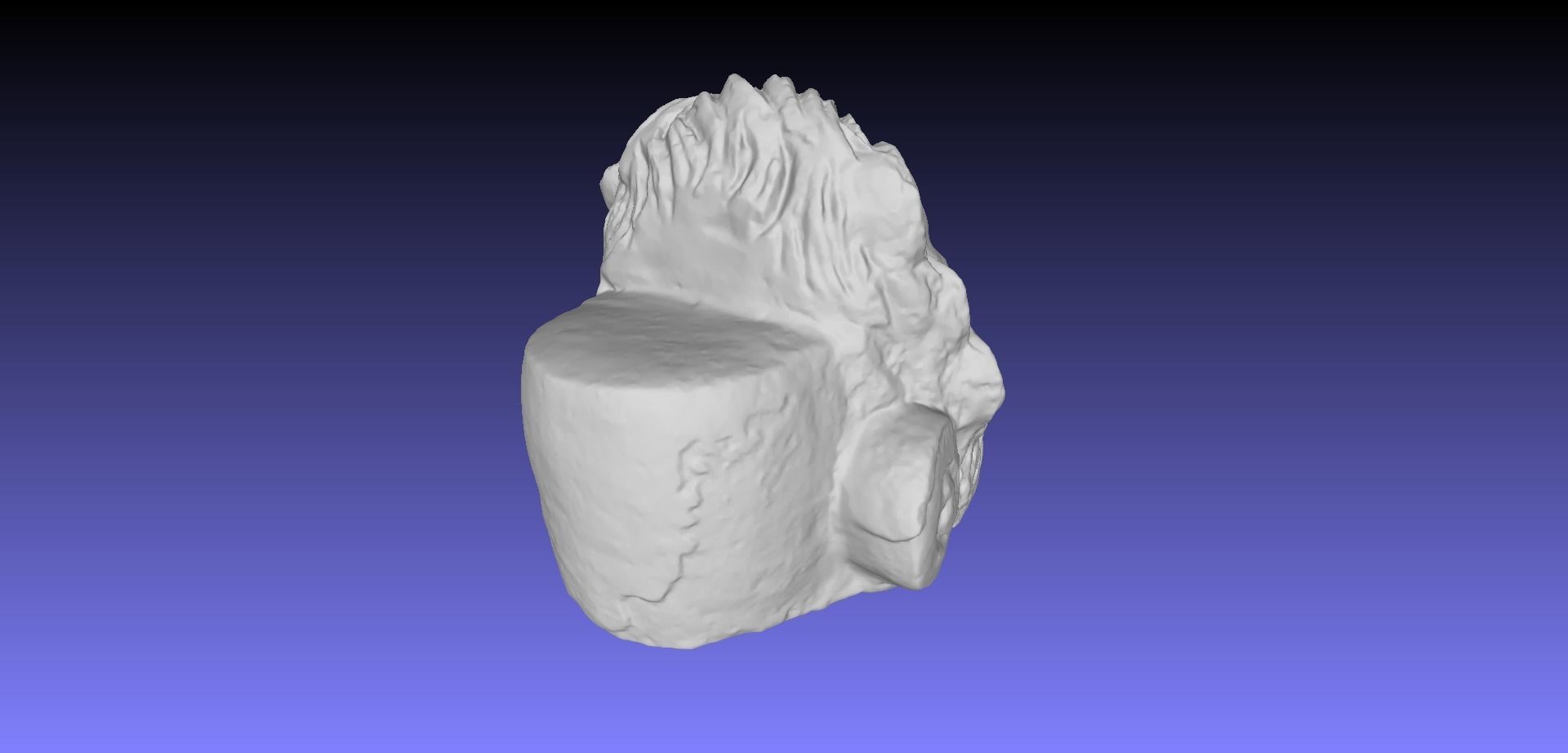 LION HEAD 3D model_14
