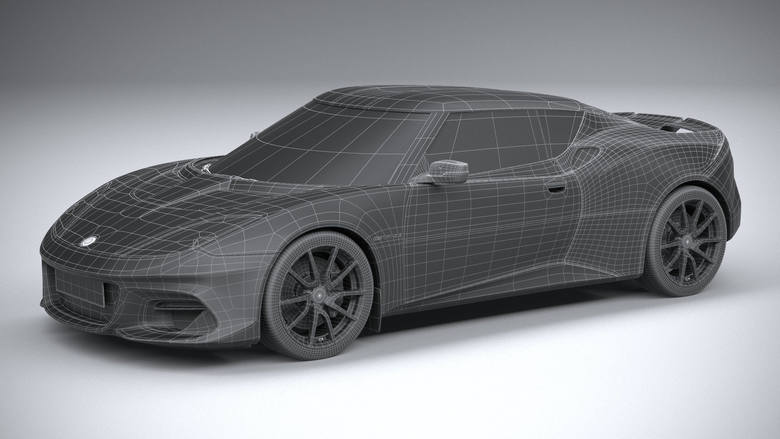 Lotus Evora GT410 2020 3D model_29