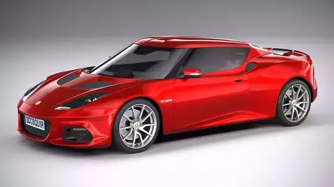 Lotus Evora GT410 2020 3D model