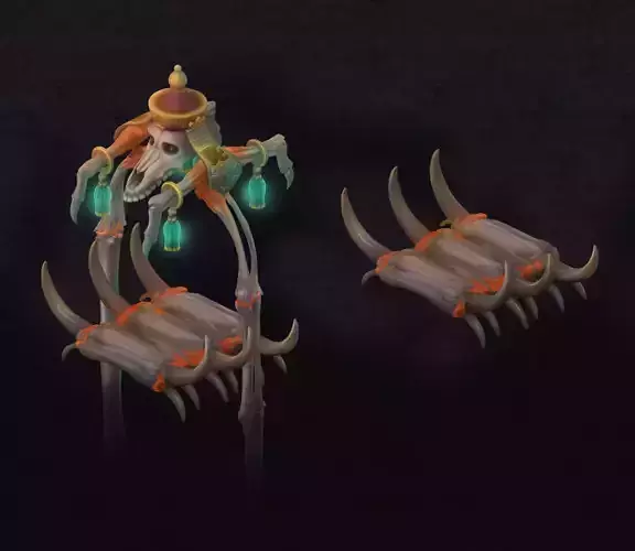 Cartoon hell - bones of grievances