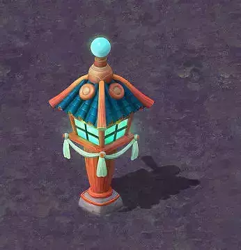 Cartoon hell - hell ghost lights