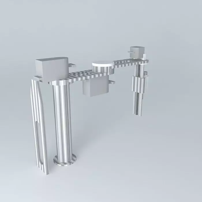 Robot SCARA Free 3D model_0