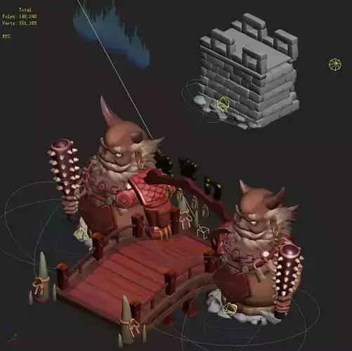 Cartoon hell - hell gate