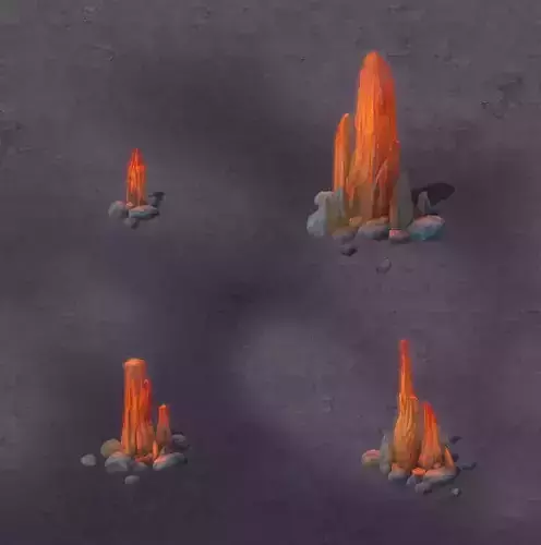 Cartoon hell - hell stone 01