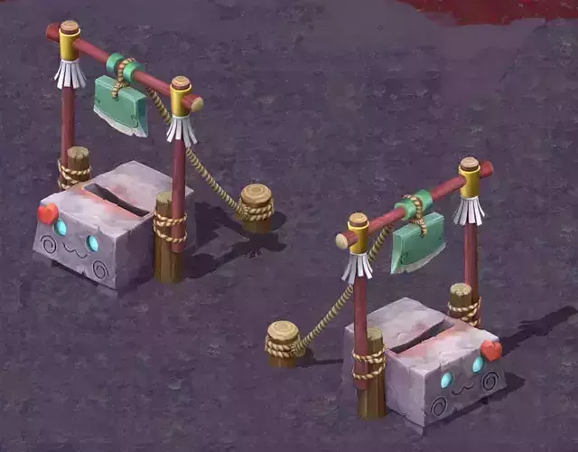 Cartoon hell - tofu baby cut