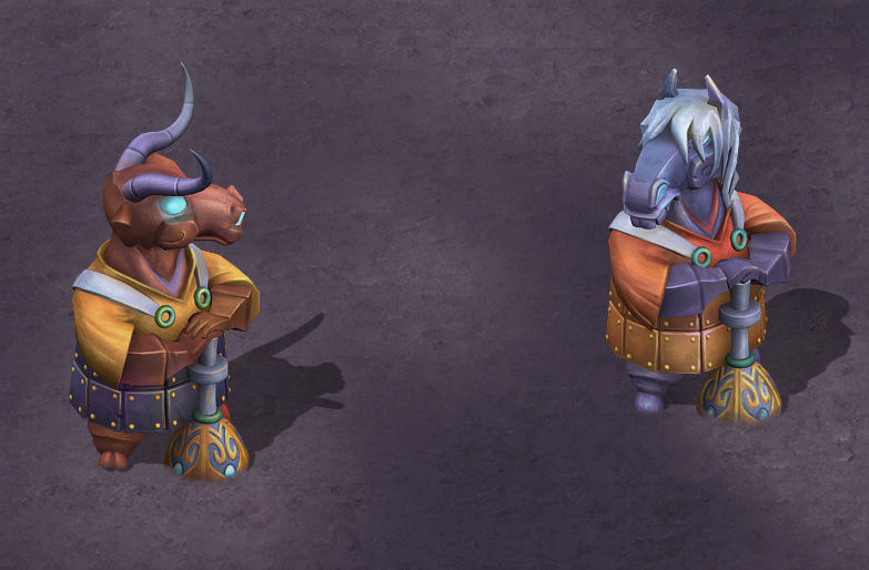 Cartoon Hell - Tau Ma Tau Town Stone Stone 3D model_4