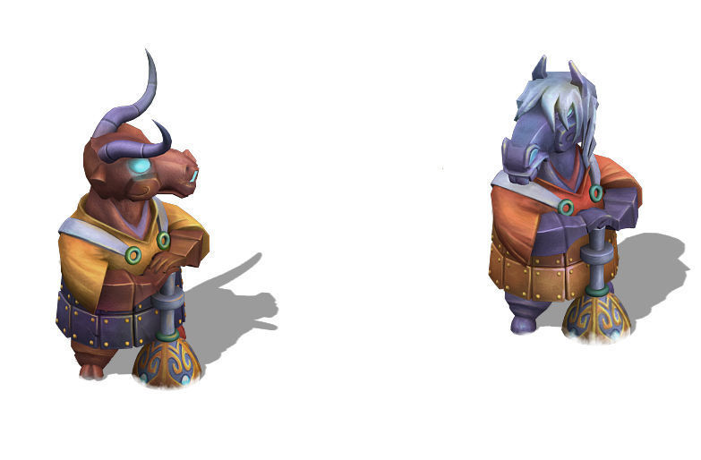 Cartoon Hell - Tau Ma Tau Town Stone Stone 3D model_5