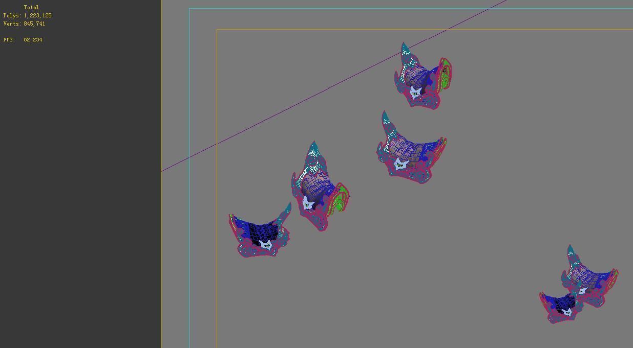 Riding a pet shop - saddle 3D model_1