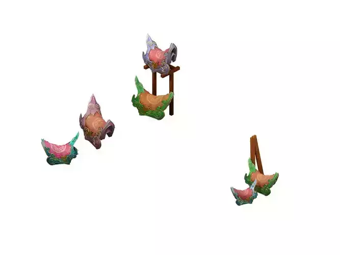 Riding a pet shop - saddle