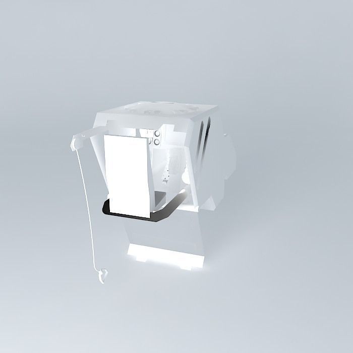 britainian Knightmare Frame cokcpit Free 3D model_1