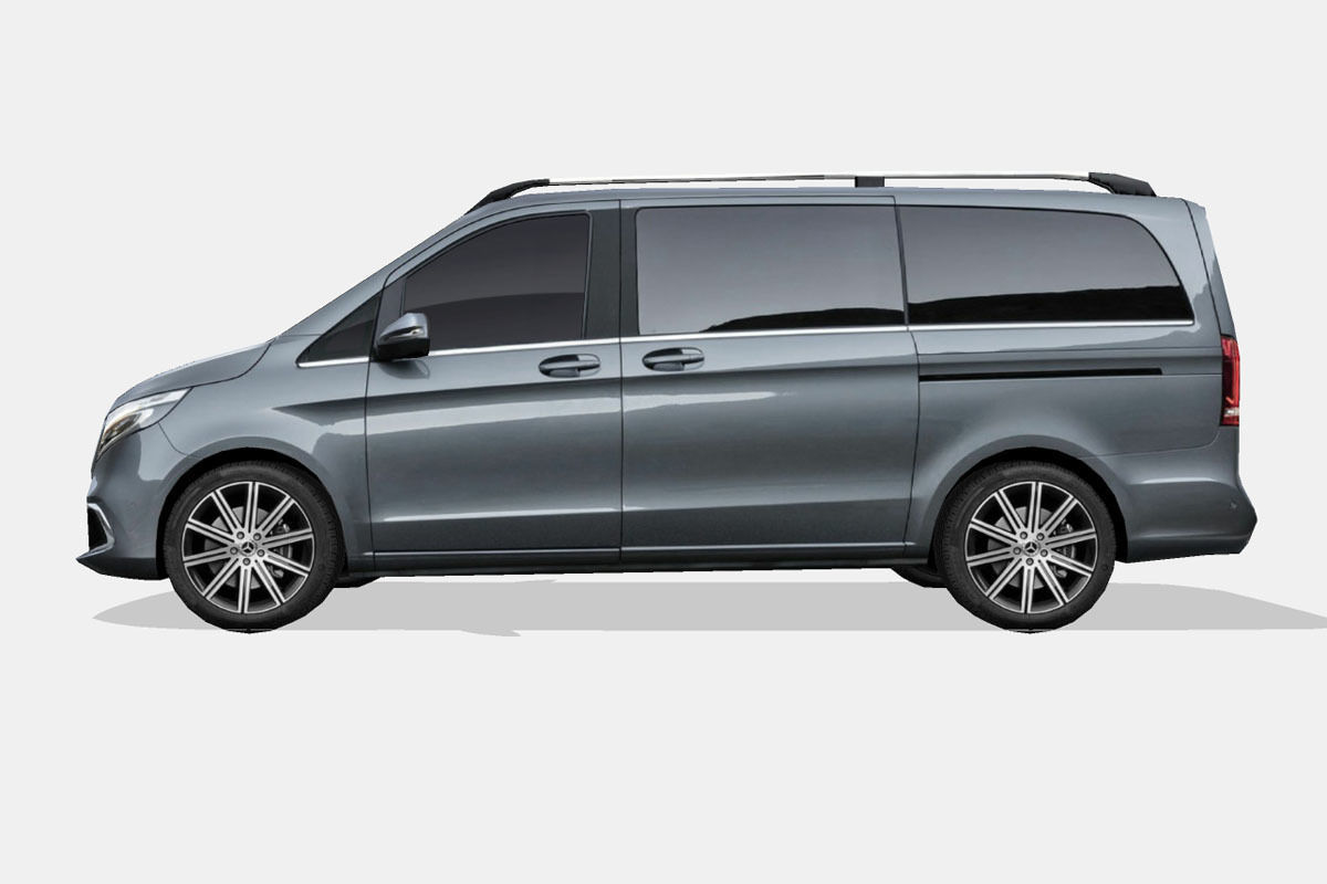 Mercedes-Benz V-Class 2019 Low-poly 3D model_6