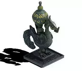 Bronze decoration - dragon statue