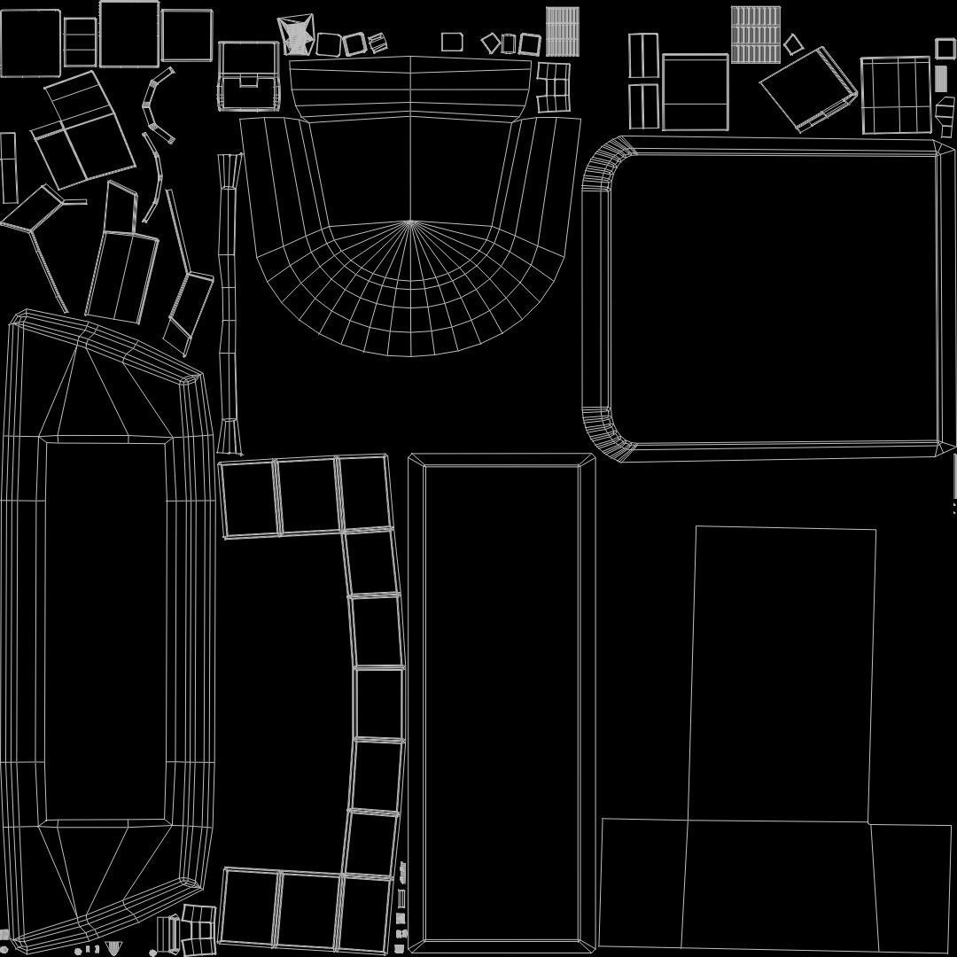 DeLonghi Eletta Cappuccino Low-poly 3D model_7