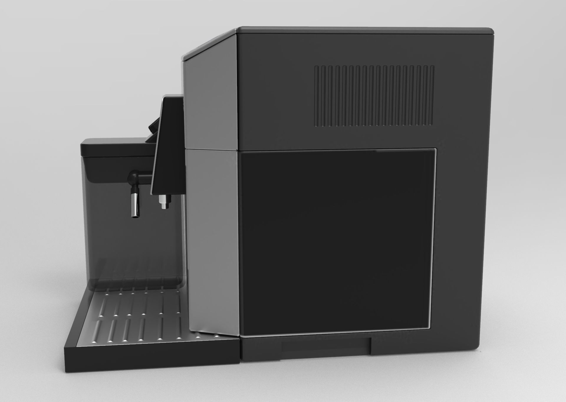 DeLonghi Eletta Cappuccino Low-poly 3D model_5