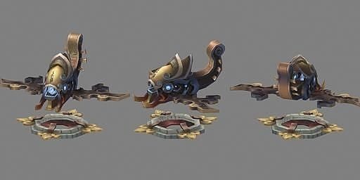 Game Model - Shenhuo Crossbow 03 3D model