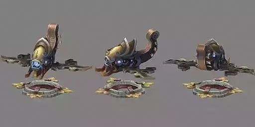 Game Model - Shenhuo Crossbow 03 3D model