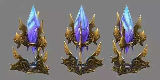 Game Model - Holy Circle Crystal 01