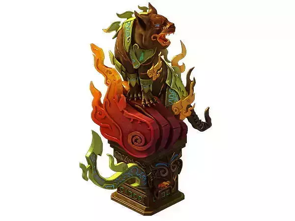 Game Model - Object Design - Fuhu - Furnace 01